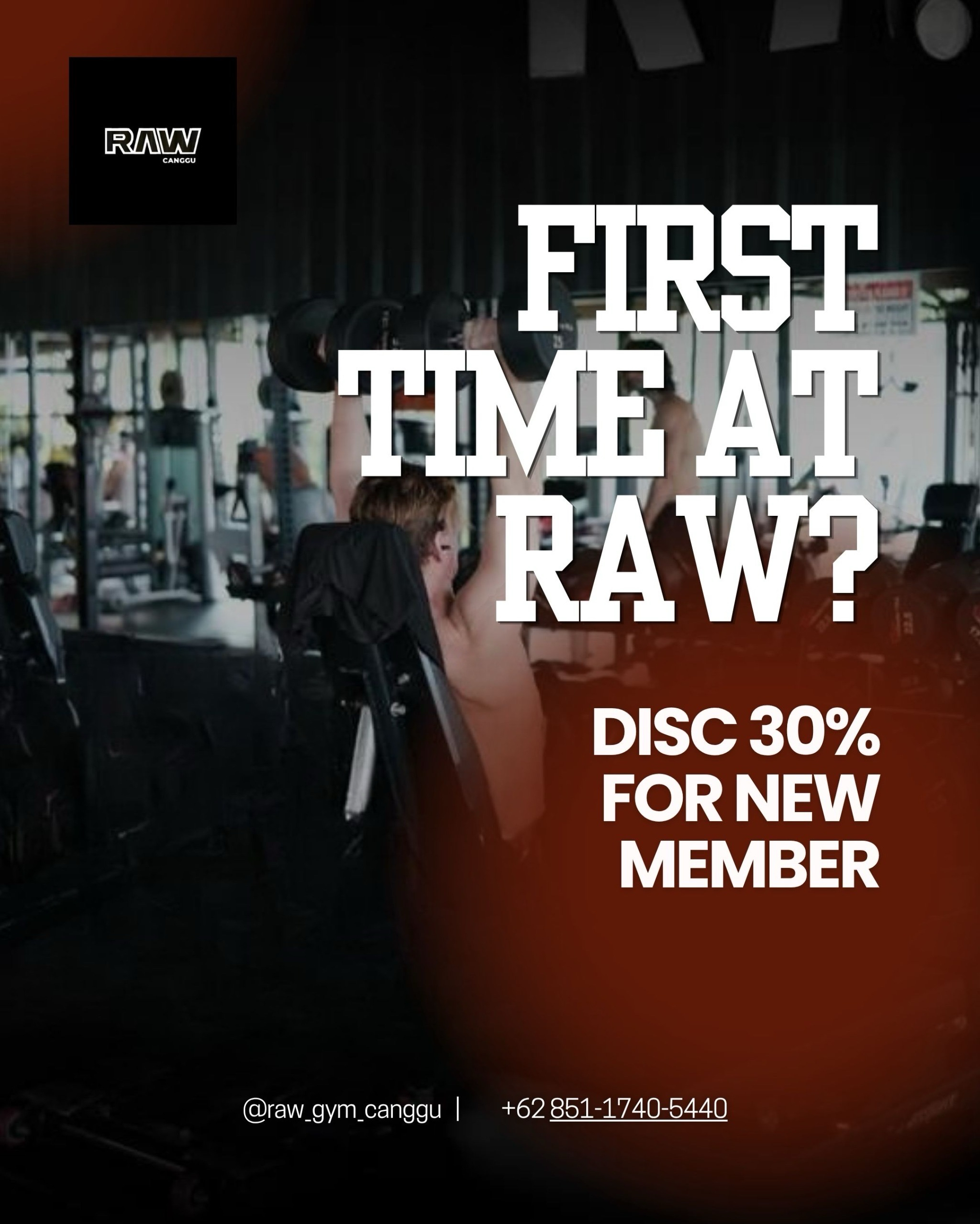 30% Off First Timer