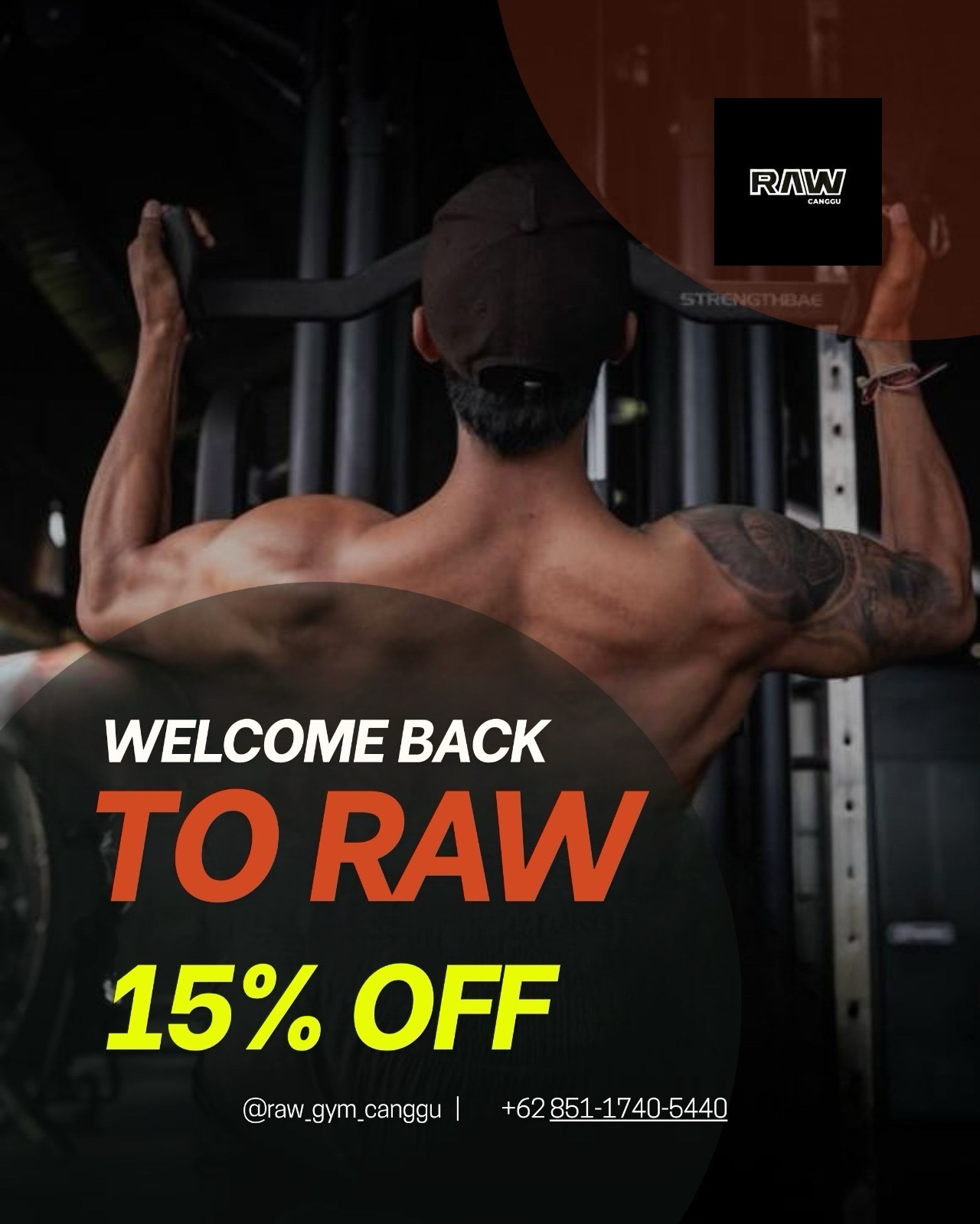 Comeback, Get 15% Off
